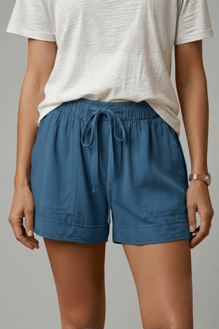 Miss | Shorts Dames Zomer Relaxed Fit - Geweven stof - Miss Madera MIS-5BPF6B