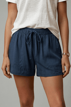 Miss | Shorts Dames Zomer Relaxed Fit - Geweven stof - Miss Madera MIS-DWA2F3