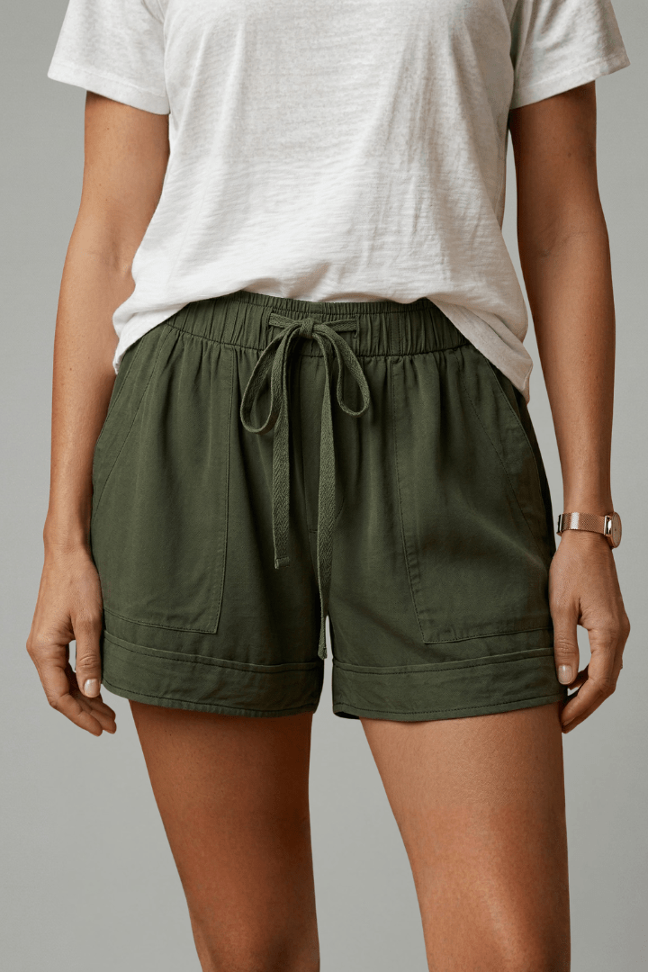 Miss | Shorts Dames Zomer Relaxed Fit - Geweven stof - Miss Madera MIS-R7IOSR