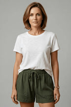 Miss | Shorts Dames Zomer Relaxed Fit - Geweven stof - Miss Madera MIS-R7IOSR
