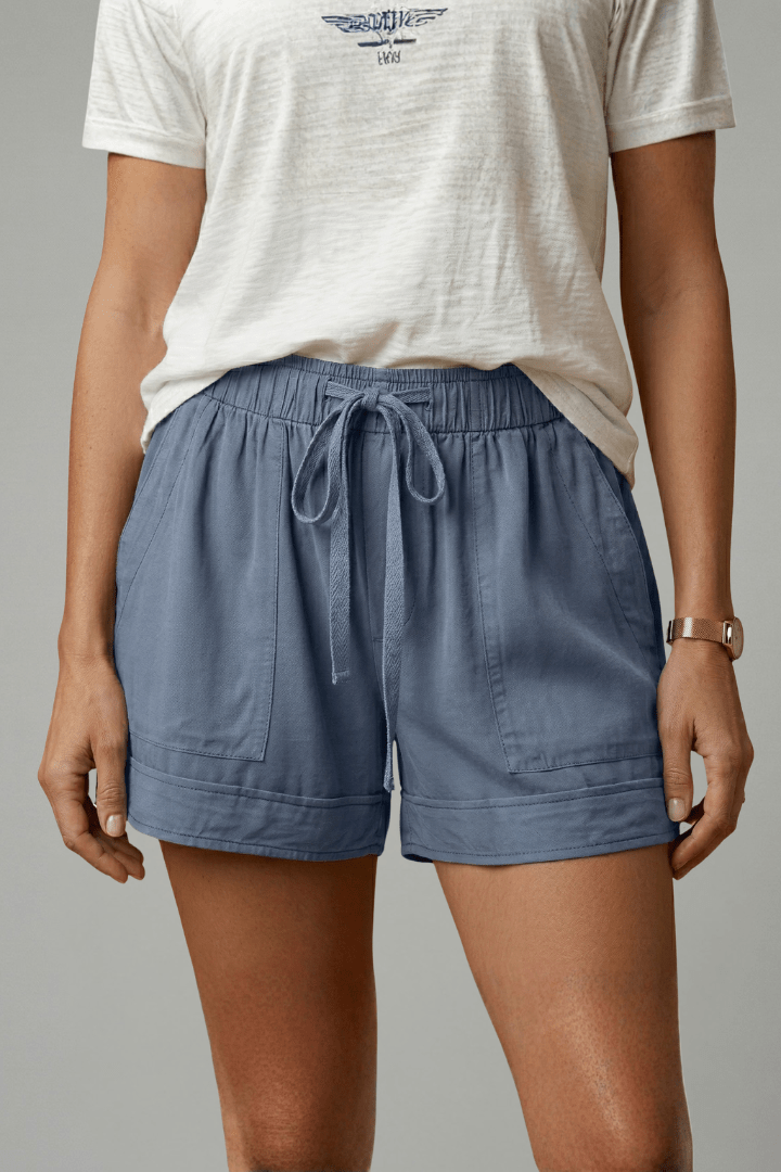 Miss | Shorts Dames Zomer Relaxed Fit - Geweven stof - Miss Madera MIS-9FMPEV