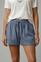 Miss | Shorts Dames Zomer Relaxed Fit - Geweven stof - Miss Madera MIS-9FMPEV