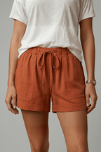 Miss | Shorts Dames Zomer Relaxed Fit - Geweven stof - Miss Madera MIS-NCZH4K