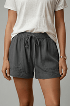 Miss | Shorts Dames Zomer Relaxed Fit - Geweven stof - Miss Madera MIS-KB0VU3