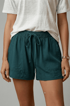 Miss | Shorts Dames Zomer Relaxed Fit - Geweven stof - Miss Madera MIS-5BPF6B