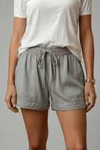 Miss | Shorts Dames Zomer Relaxed Fit - Geweven stof - Miss Madera MIS-5WINHO