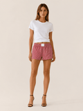 Miss | Shorts Dames Zomer Relaxed Gestreept - Geweven Stof - Miss Madera MIS-54N30M