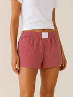 Miss | Shorts Dames Zomer Relaxed Gestreept - Geweven Stof - Miss Madera MIS-54N30M