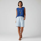 Miss | Shorts Dames Zomer Relaxed Gestreept - Viscose - Miss Madera MIS-4G7I2F