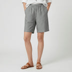 Miss | Shorts Dames Zomer Relaxed Gestreept - Viscose - Miss Madera MIS-063BCF