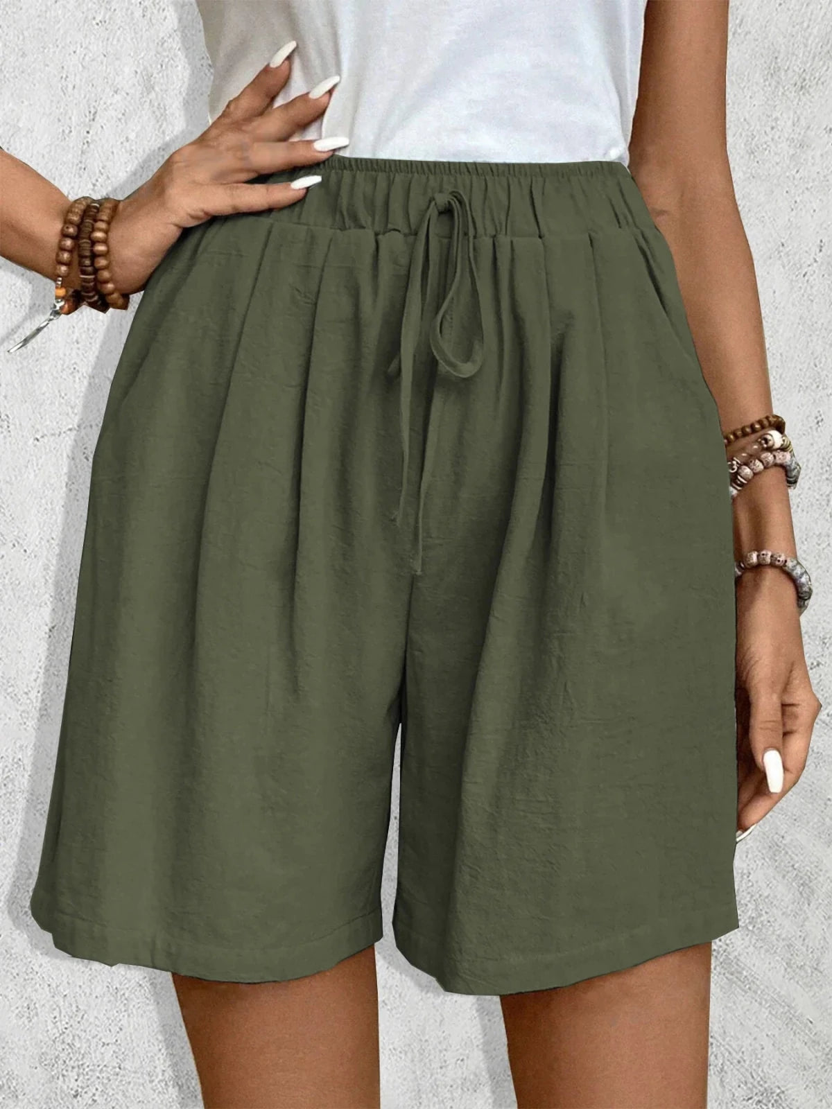 Miss | Shorts Dames Zomer Wide Leg - Viscose - Miss Madera MIS-IRHJT9