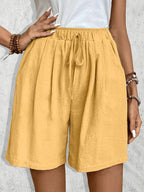 Miss | Shorts Dames Zomer Wide Leg - Viscose - Miss Madera MIS-RA82P8