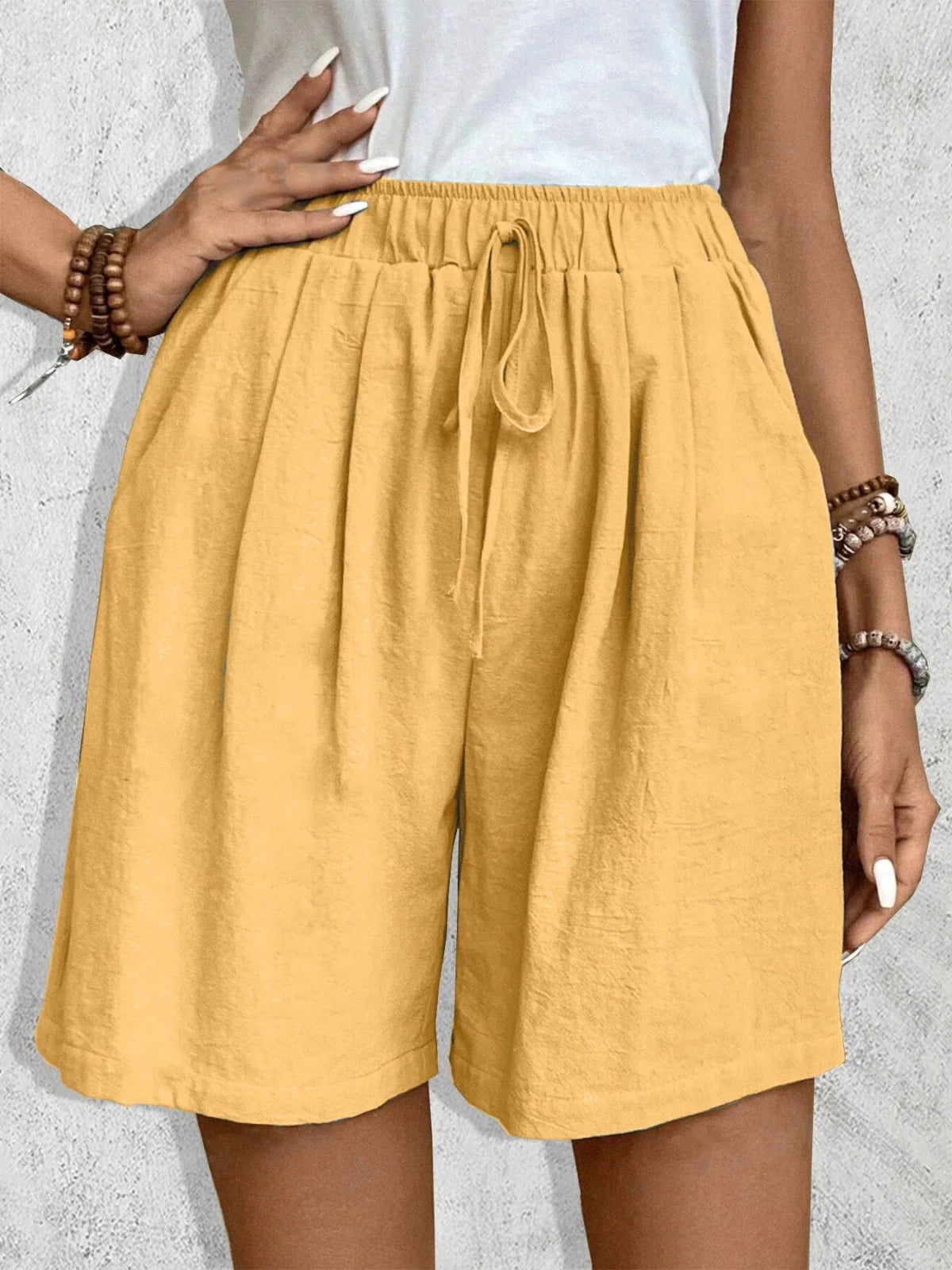 Miss | Shorts Dames Zomer Wide Leg - Viscose - Miss Madera MIS-RA82P8