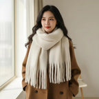 Miss | Sjaal Dames Casual - Faux mohair/acryl - Miss Madera