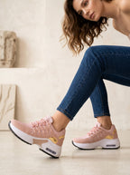 Miss | Sneakers Dames Casual Comfort - Leer - Miss Madera