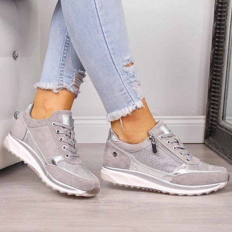 Miss | Sneakers Dames Comfort - Kunstleer & textiel - Miss Madera MIS-F3DF7E