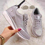 Miss | Sneakers Dames Comfort - Kunstleer & textiel - Miss Madera MIS-F3DF7E