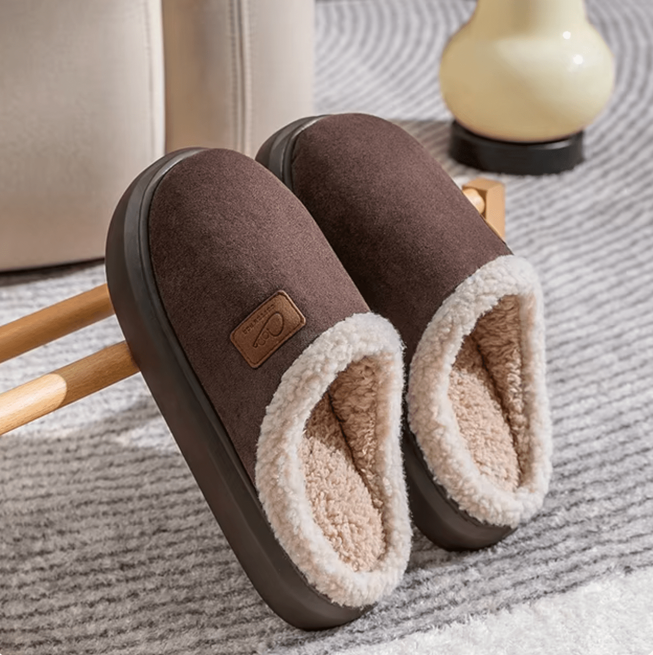 Miss | Sneakers Dames Huisschoen Comfort - Schapenleer - Miss Madera MIS-NXV77C