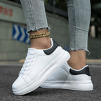 Miss | Sneakers Dames Leer Wit Minimalistisch - Miss Madera MIS-B51HI9