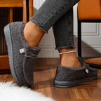 Miss | Sneakers Dames Winter Slip-On - Teddy Fleece - Miss Madera MIS-K5UY9G