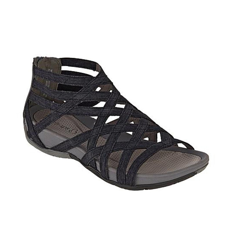 Miss | Sneakers Dames Zomer Gladiator Plat - Gevlochten Leer - Miss Madera MIS-UISTH5