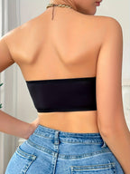Miss | Sportkleding Dames Bandeau BH Naadloos Antislip - Katoenmix - Miss Madera MIS-J9CJ2X