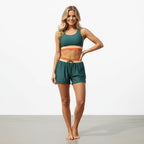 Miss | Sportset Dames Naadloos Stretch - Polyester/Spandex - Miss Madera