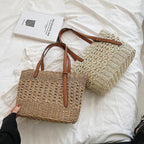 Miss | Strandtas Dames Boho Handgemaakt - Raffia - Miss Madera MIS-4ACE81