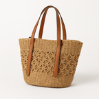 Miss | Strandtas Dames Boho Handgemaakt - Raffia - Miss Madera MIS-4ACE81