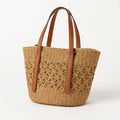 Miss | Strandtas Dames Boho Handgemaakt - Raffia - Miss Madera MIS-4ACE81