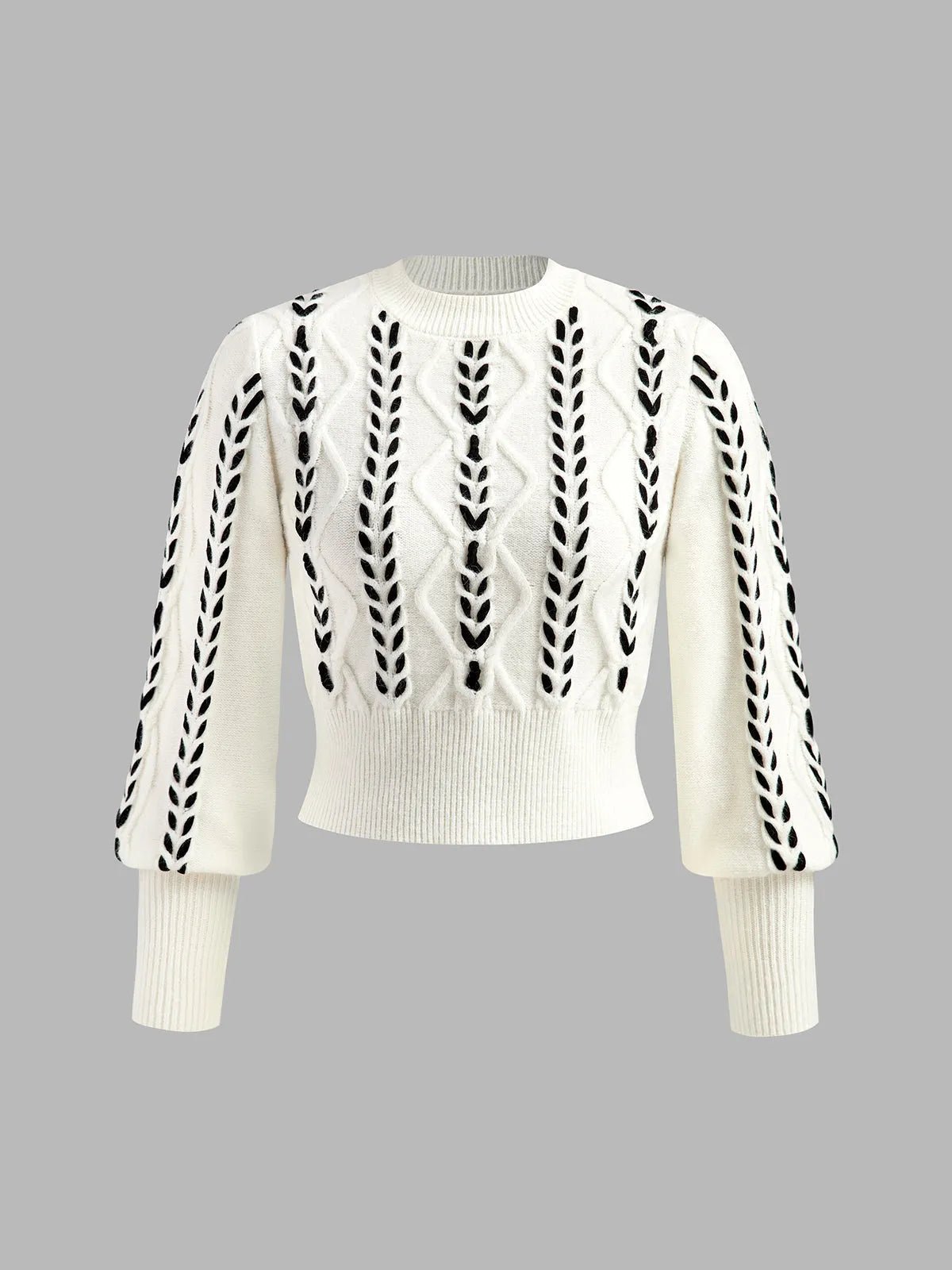 Miss | Sweater Dames Casual - Katoen - Miss Madera
