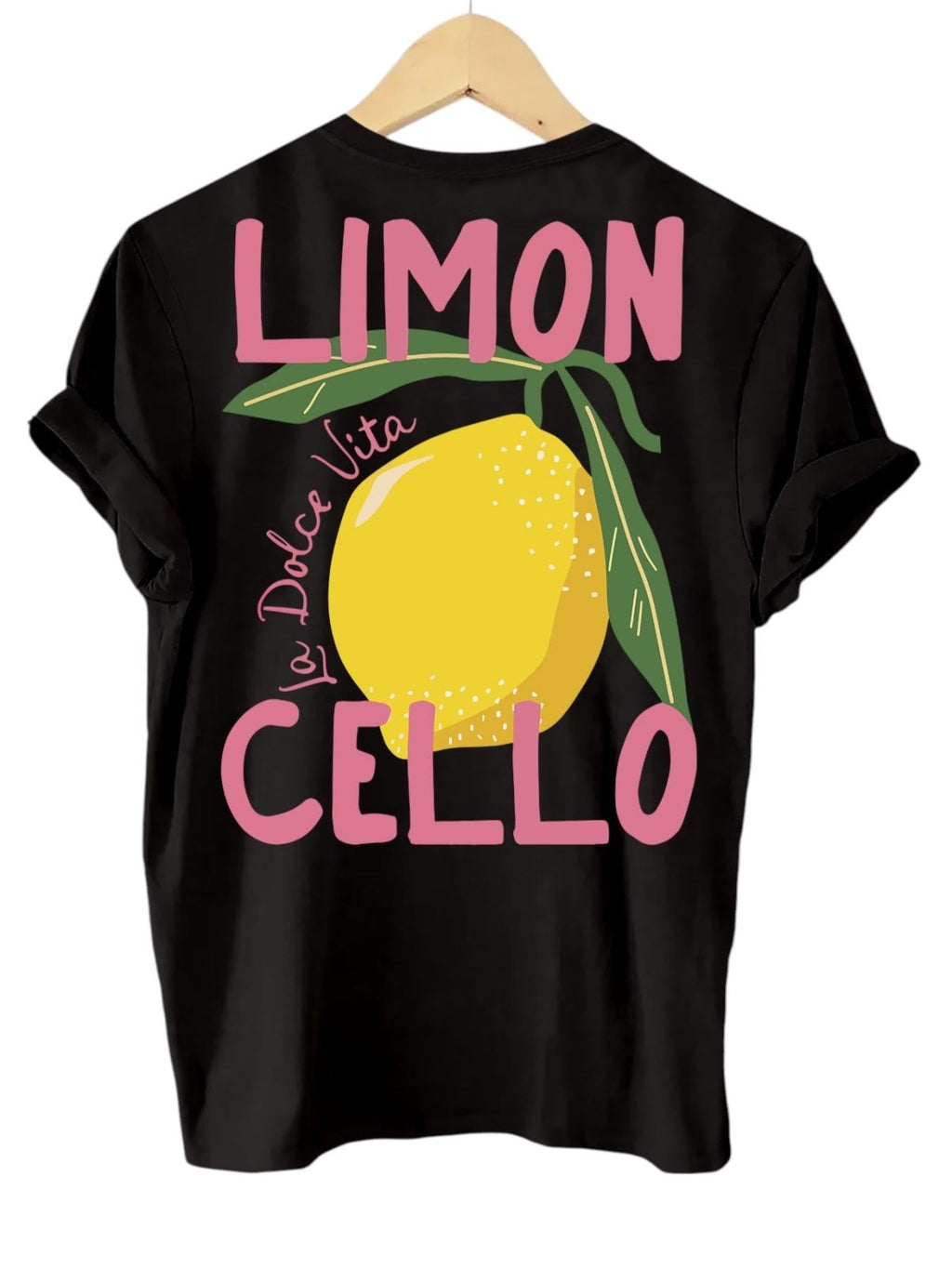 Miss | T-shirt Dames Limon Cello Casual - Katoen - Miss Madera