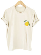 Miss | T-shirt Dames Limon Cello Casual - Katoen - Miss Madera