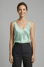 Miss | Tanktop Dames Casual - Katoenmix - Miss Madera MIS-7FC34F