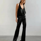 Miss | Tanktop Dames Casual Relaxed - 100% satijn - Miss Madera
