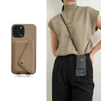Miss | Telefoontasje Dames Casual Chic - Kunstleer - Miss Madera