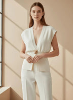 Miss | Top Dames Casual - Viscose blend - Miss Madera