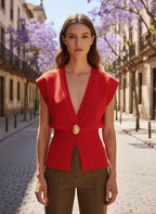 Miss | Top Dames Casual - Viscose blend - Miss Madera