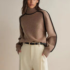 Miss | Top Dames Coltrui Color-Block Regular Fit - Acryl - Miss Madera MIS-C36E24