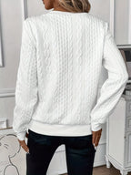 Top Dames Slim Fit Rits Bovenaan Licht Getailleerd - Miss Madera MIS-24HXZ4