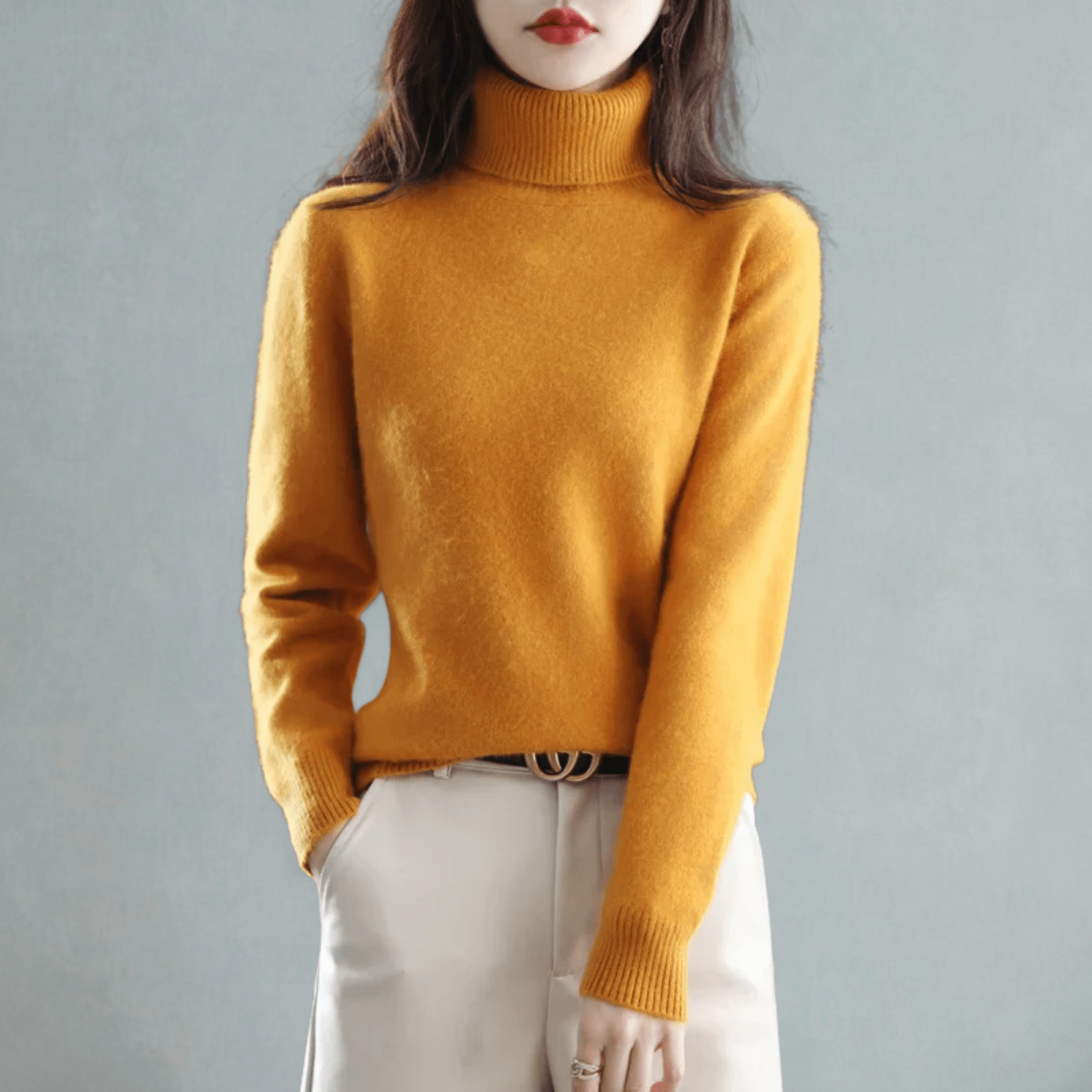 Miss | Top Dames Herfst/Winter Regular Fit Coltrui - Kasjmier Blend - Miss Madera MIS-S7JLVQ