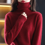 Miss | Top Dames Herfst/Winter Regular Fit Coltrui - Kasjmier Blend - Miss Madera MIS-04DC2Q