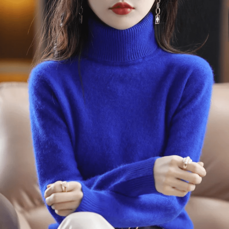 Miss | Top Dames Herfst/Winter Regular Fit Coltrui - Kasjmier Blend - Miss Madera MIS-N641KS