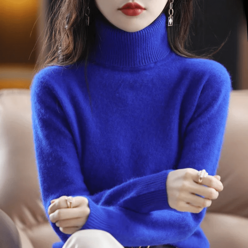 Miss | Top Dames Herfst/Winter Regular Fit Coltrui - Kasjmier Blend - Miss Madera MIS-04DC2Q