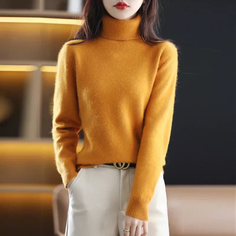 Miss | Top Dames Herfst/Winter Regular Fit Coltrui - Kasjmier Blend - Miss Madera MIS-W5KGN3
