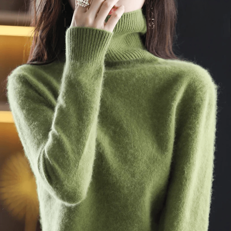 Miss | Top Dames Herfst/Winter Regular Fit Coltrui - Kasjmier Blend - Miss Madera MIS-FCM5S1