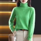 Miss | Top Dames Herfst/Winter Regular Fit Coltrui - Kasjmier Blend - Miss Madera MIS-W5KGN3