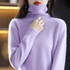 Miss | Top Dames Herfst/Winter Regular Fit Coltrui - Kasjmier Blend - Miss Madera MIS-8VT797