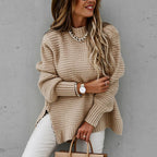 Miss | Top Dames Herfst/Winter Relaxed Mockneck - Gebreid - Miss Madera MIS-YEOZC7