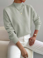 Miss | Top Dames Herfst/Winter Straight Fit Coltrui - Gebreid - Miss Madera MIS-4GQ7A9